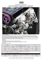 HKS Sports Turbine Kit GTIII 2530 Nissan Skyline GT-R R32 89-94 - eliteracefab.com