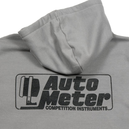 Autometer Gray Competition Pullover Hoodie - Adult Large 0449L