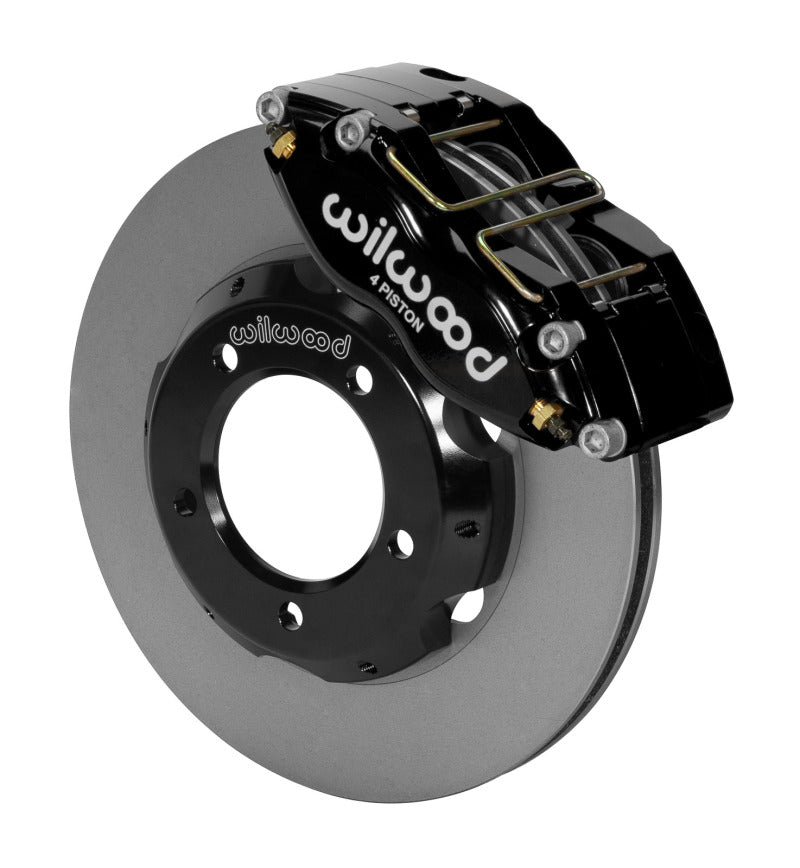 Wilwood Dynapro Radial Front Kit 11in Rotors Black 61-67 Jaguar XKE w/ Lines Wilwood