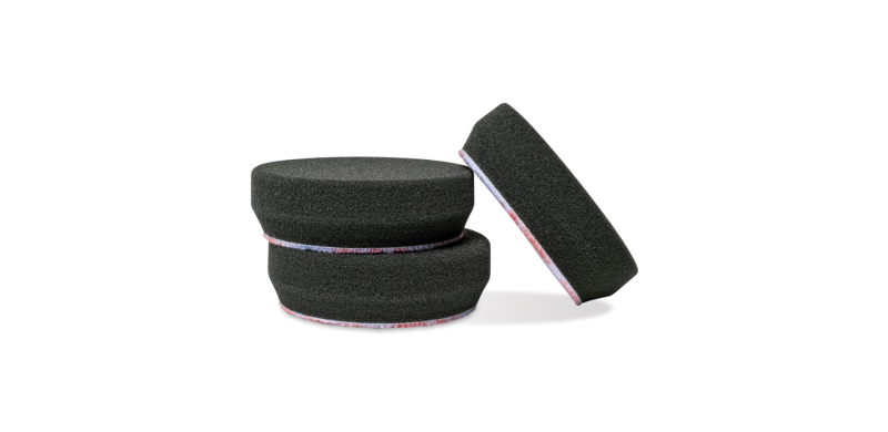 Griots Garage 3in Black Finishing Pads (Set of 3) - eliteracefab.com