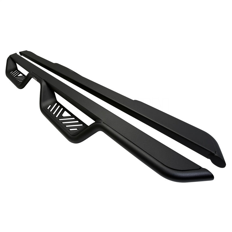 Westin Outlaw Drop Nerf Bars Textured Black - 20-14065