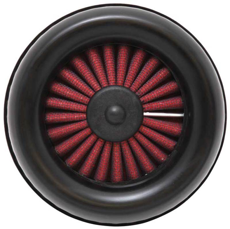 AEM Dryflow Air Filter - Round Tapered 6in Base OD x 5in Top OD x 5.5in H x 2.5in Flange ID - eliteracefab.com