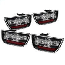 Load image into Gallery viewer, Spyder Chevy Camaro 10-13 LED Tail Lights Black ALT-YD-CCAM2010-LED-BK - eliteracefab.com