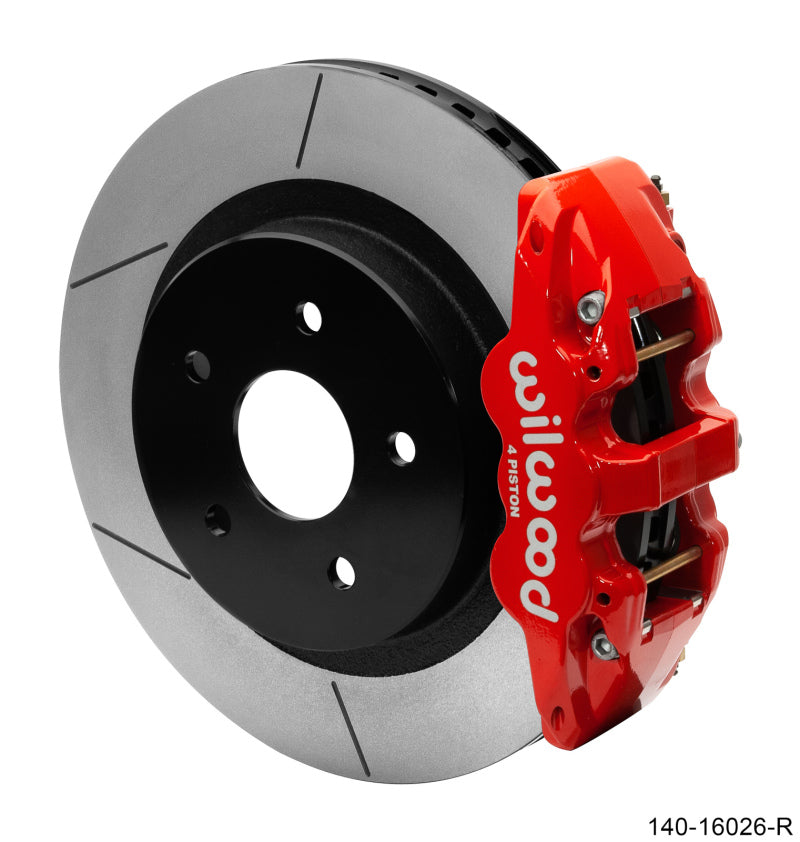 Wilwood Aerolite 4R Rear Kit 15.00in Red 13-17 Dodge Truck 1500 - 4WD Wilwood