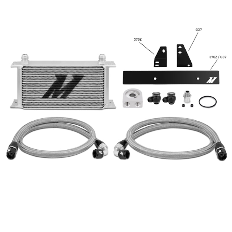 Mishimoto 09+ Nissan 370Z / 08+ Infiniti G37 (Coupe Only) Oil Cooler Kit - eliteracefab.com