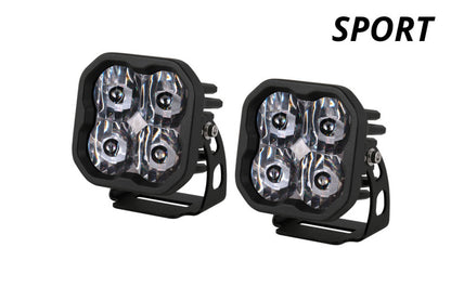 Diode Dynamics SS3 Sport ABL - White Spot Standard (Pair) Diode Dynamics
