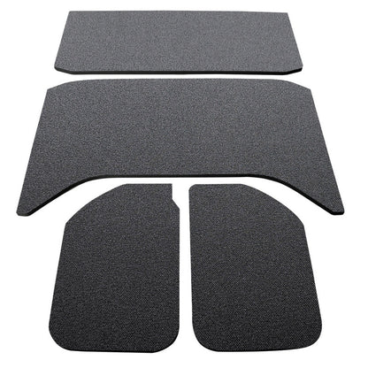 DEI 11-18 Jeep Wrangler JK 4-Door Boom Mat Headliner - 4 Piece - Black DEI