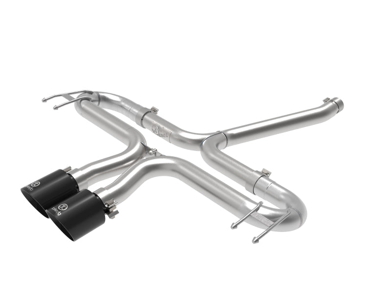 aFe Takeda 2-1/2in 304 SS Axle-Back Exhaust w/Black Tips 17-20 Honda Civic Sport L4-1.5L (t) - eliteracefab.com