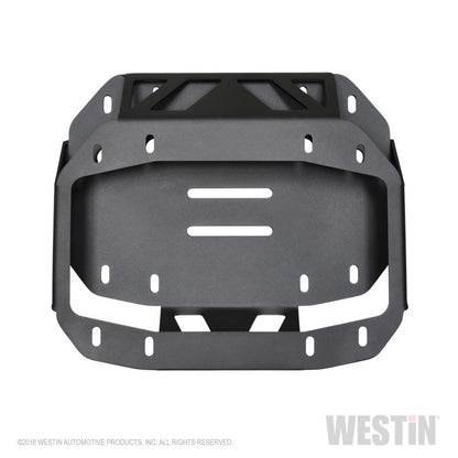 Westin 18-19 Jeep Wrangler JL WJ2 Spare Tire Relocator - Textured Black Westin