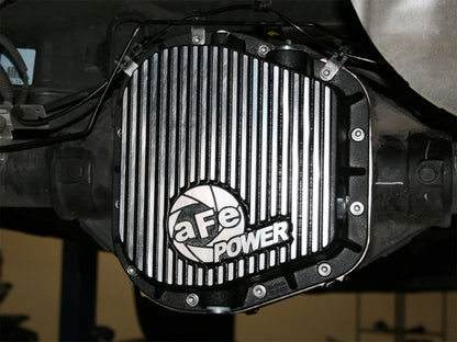 aFe Power Rear Diff Cover (Machined) 12 Bolt 9.75in 97-16 Ford F-150 w/ Gear Oil 6 QT - eliteracefab.com
