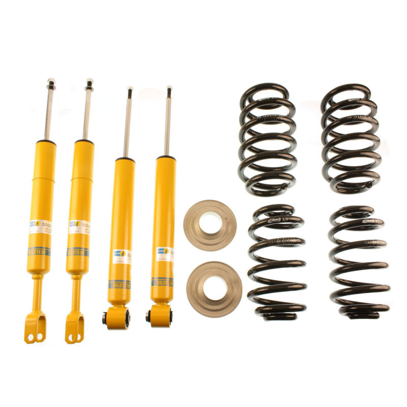 Bilstein B12 2003 Audi A4 Quattro Base Front and Rear Complete Suspension Kit - eliteracefab.com