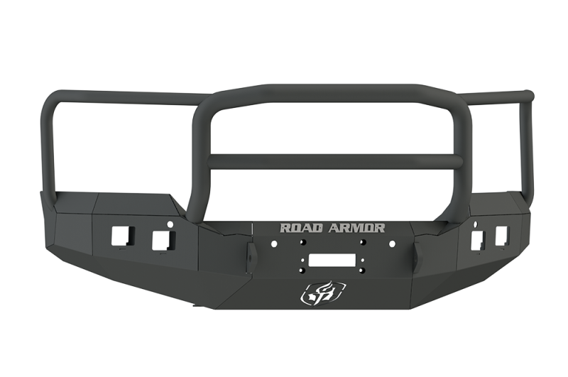Road Armor 15-19 GMC 2500 Stealth Front Winch Bumper w/Lonestar Guard - Tex Blk Road Armor