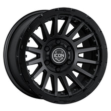 Load image into Gallery viewer, ICON Recon Pro 17x8.5 6 x 5.5 25mm Offset 5.75in BS Satin Black Wheel