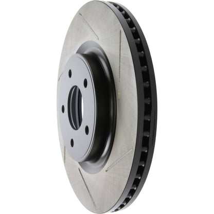 STOPTECH 13-15 NISSAN PATHFINDER SLOTTED FRONT LEFT ROTOR, 126.42120SL - eliteracefab.com