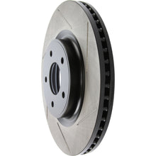 Load image into Gallery viewer, STOPTECH 13-15 NISSAN PATHFINDER SLOTTED FRONT LEFT ROTOR, 126.42120SL - eliteracefab.com