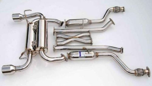 Invidia 09+ FX35 2/4WD Gemini Rolled Stainless Steel Tip Cat-back Exhaust - eliteracefab.com