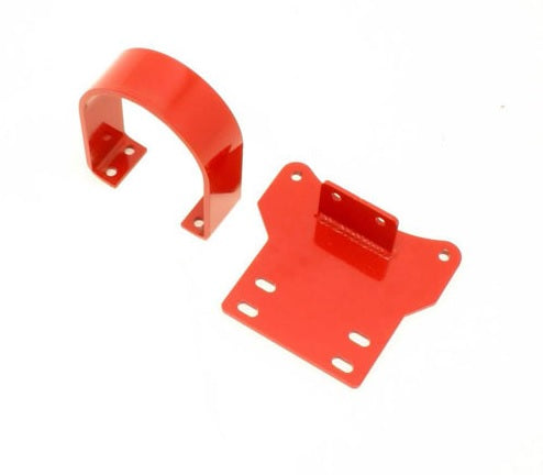 BMR FRONT DRIVESHAFT SAFETY LOOP AUTO TRANS RED (08-09 PONTIAC G8) - eliteracefab.com