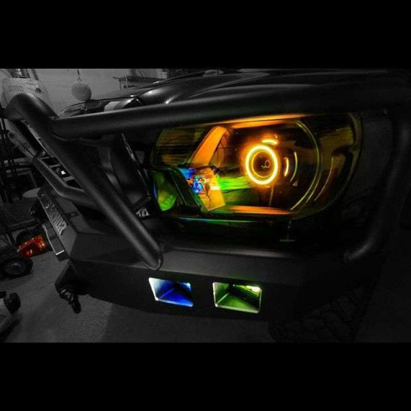 Road Armor 12-15 Toyota Tacoma Stealth Front Winch Bumper w/Lonestar Guard - Tex Blk Road Armor