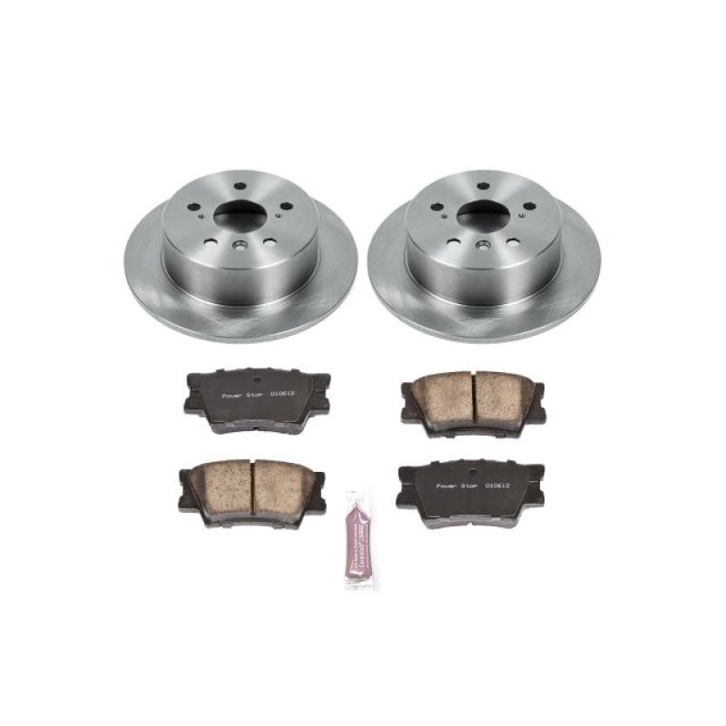 Power Stop 13-18 Lexus ES300h Rear Autospecialty Brake Kit - eliteracefab.com