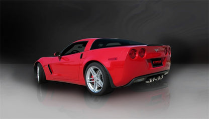 Corsa 12-13 Chevrolet Corvette C6 ZR1 Sport Cat-Back Dual Rear Exit w/ Twin 4.0in Pol Tips CORSA Performance