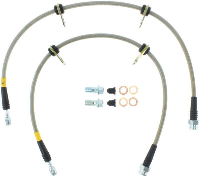 STOPTECH 91-05 ACURA NSX FRONT SS BRAKE LINES, 950.40001 - eliteracefab.com