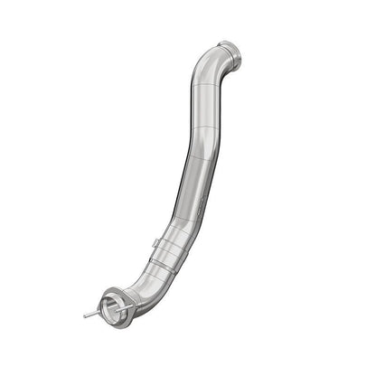 MBRP 08-10 Ford 6.4L Powerstroke 4in Turbo Down-Pipe T409 Aluminized - eliteracefab.com