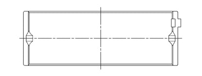 ACL 5M8037H-.25 Mitsubishi 4G93 1834CC +.25 Oversized High Performance Main Bearing Set