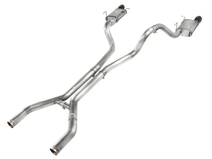 aFe MACHForce XP Cat-Back Exhaust 3in SS w/ Black Tips 11-14 Ford Mustang GT V8 5.0L aFe