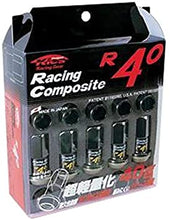 Load image into Gallery viewer, Project Kics 12x1.50 R40 Lug Nuts - Black (20 Pcs) - eliteracefab.com