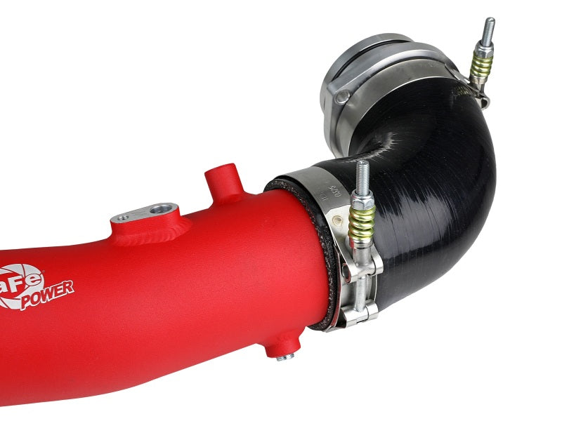 aFe 2020 Toyota Supra 3.0L 3in Red Intercooler Tube - Hot - eliteracefab.com