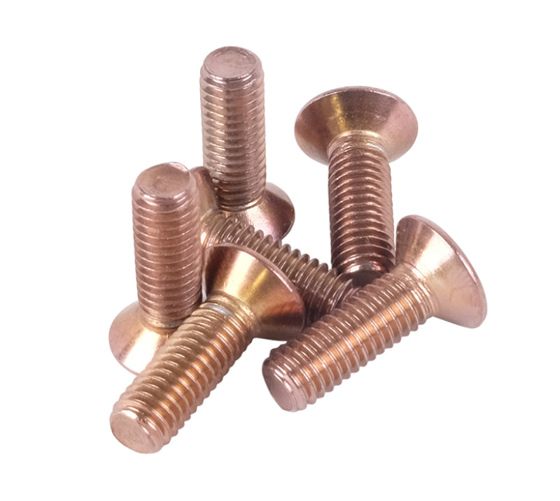 NRG Steering Wheel Screw Upgrade Kit (Conical) - Rose Gold - eliteracefab.com