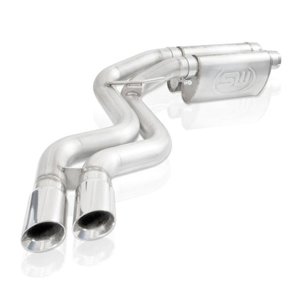 Stainless Works 2010-14 Ford Raptor Exhaust X-Pipe Turbo Resonator Front Passenger Rear Tire Exit Stainless Works