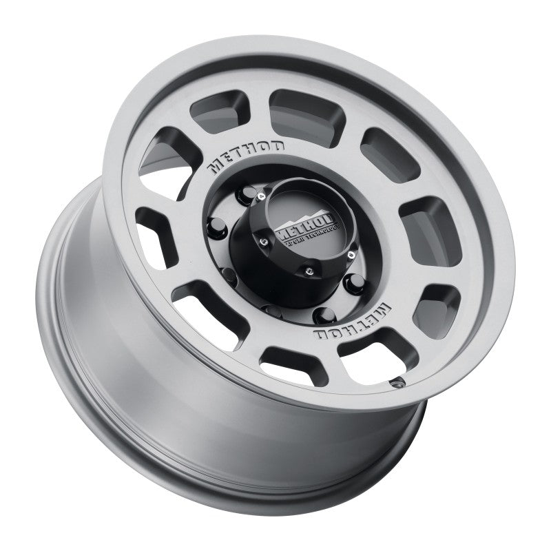 Method MR705 17x8.5 0mm Offset 8x6.5 130.81mm CB Titanium Wheel - eliteracefab.com