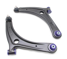 Load image into Gallery viewer, SuperPro 2008 Mitsubishi Lancer GTS Front Lower Control Arm Set w/ Bushings - w/ Positive Caster - eliteracefab.com