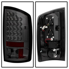 Load image into Gallery viewer, Spyder Dodge Ram 07-08 1500/Ram 07-09 2500/3500 LED Tail Lights Smoke ALT-YD-DRAM06-LED-SM - eliteracefab.com