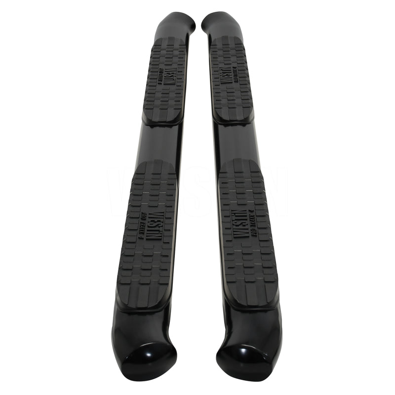 Westin 21-22 Ford Bronco (4-Door) PRO TRAXX 4 Oval Nerf Step Bars - Textured Black - eliteracefab.com