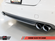 Load image into Gallery viewer, AWE Tuning Audi C7 / C7.5 S6 4.0T Touring Edition Exhaust - Polished Silver Tips - eliteracefab.com