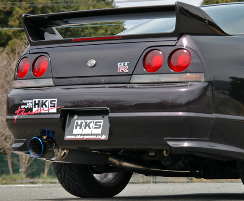 HKS Super Turbo Muffler Nissan R33 Skyline GTR RB26DETT 95-98 - eliteracefab.com