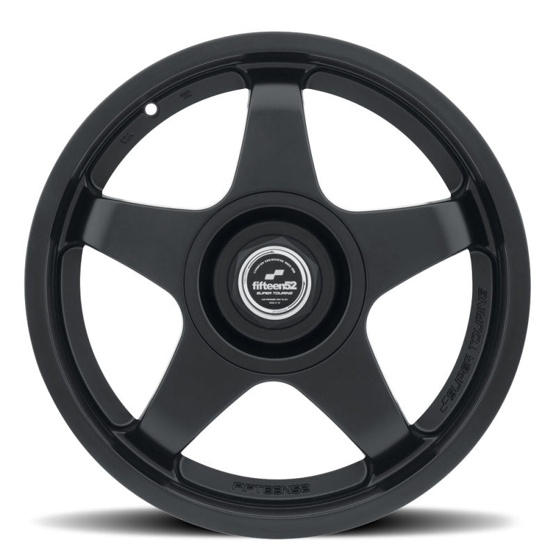 fifteen52 Chicane 17x7.5 4x100/4x108 42mm ET 73.1mm Center Bore Asphalt Black Wheel fifteen52
