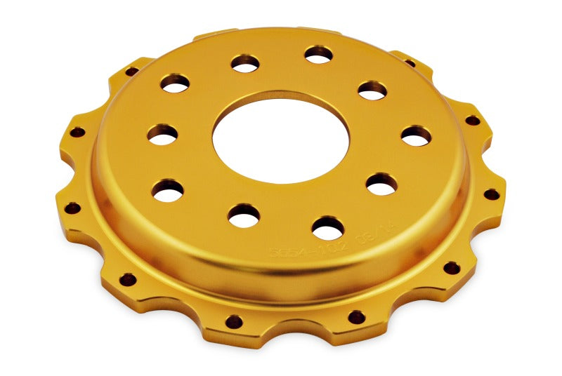 DBA 04-17 Subaru WRX STI Front Replacement 5000 Series Rotor Hat - Gold DBA