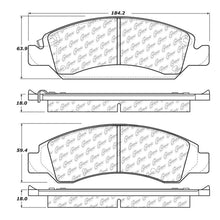 Load image into Gallery viewer, STOPTECH 2016 CHEVY TAHOE STREET TOURING FRONT BRAKE PADS, 308.13630 - eliteracefab.com