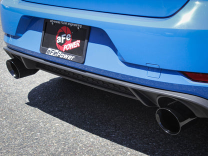 aFe 18-20 VW GTI (MK7.5) 2.0L MACH Force-Xp 3in to 2.5in 304 SS Axle-Back Exhaust System-Black Tips aFe