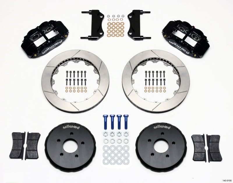 Wilwood Narrow Superlite 6R Front Hat Kit 13.06in Nissan 350Z/Fiti G35 Wilwood