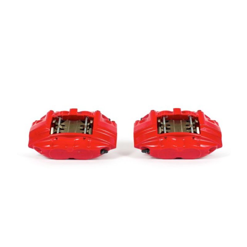 Power Stop 09-13 Infiniti FX50 Front Red Calipers w/o Brackets - Pair - eliteracefab.com