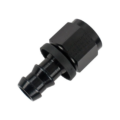 Fragola Performance Systems 200108-BL 8000 Series Push-Lite Race Hose End - Straight - eliteracefab.com