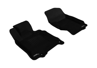 3D MAXpider 2007-2015 Infiniti Q40/Q60/G35/37 Kagu 1st Row Floormat - Black - eliteracefab.com