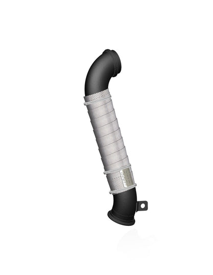 MBRP 04.5-2010 Chev/GMC 6.6L Duramax Black 3in Down Pipe - eliteracefab.com