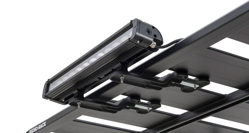 Rhino-Rack LED light Bar Mounting Brackets for Pioneer Platform Rack (x2) - 43156 Rhino-Rack