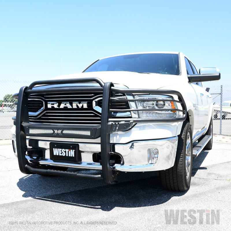 Westin 19-21 Ram 1500 Classic (Excl Rebel) Sportsman X Grille Guard - Textured Black Westin