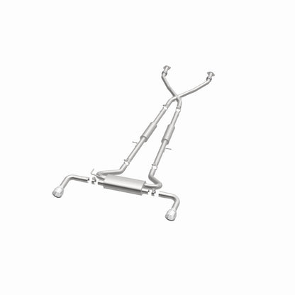 MagnaFlow 14 Infiniti Q50 V6 3.7L Cat-Back Polished Stainless Tips Dual Split Rear Exit Exhaust Magnaflow